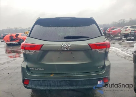 2018 Toyota Highlander Le from USA, damaged, VIN 5TDBZRFH6JS802258